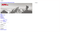 Desktop Screenshot of community.alpin.de